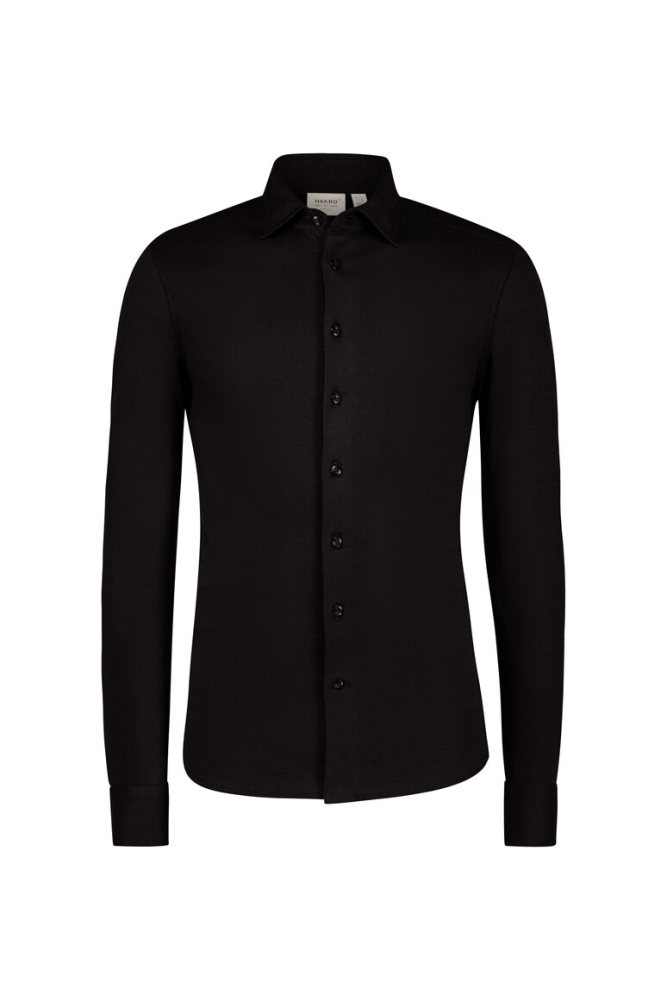 HAKRO COTTON TEC® Hemd, schwarz