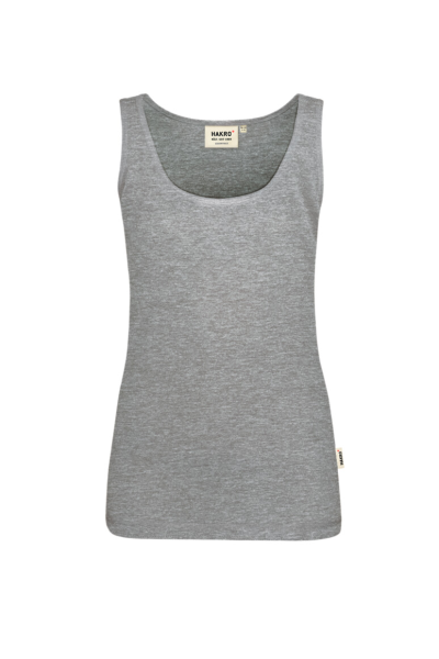 HAKRO Damen Tank-Top Classic, grau meliert