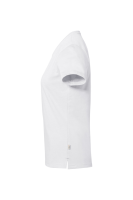 HAKRO COTTON TEC® Damen V-Shirt, weiß