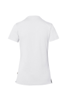 HAKRO COTTON TEC® Damen V-Shirt, weiß