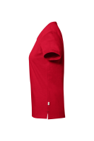 HAKRO COTTON TEC® Damen V-Shirt, rot