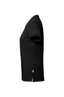 HAKRO COTTON TEC® Damen V-Shirt, schwarz