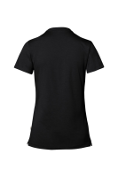 HAKRO COTTON TEC® Damen V-Shirt, schwarz