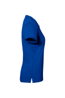 HAKRO COTTON TEC® Damen V-Shirt, royalblau