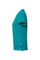 HAKRO COTTON TEC® Damen V-Shirt, smaragd
