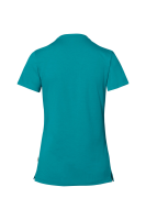 HAKRO COTTON TEC® Damen V-Shirt, smaragd
