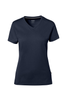HAKRO COTTON TEC® Damen V-Shirt, tinte