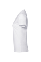HAKRO Damen V-Shirt Stretch, weiß