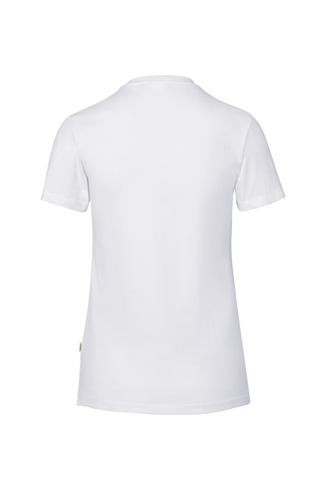 HAKRO Damen V-Shirt Stretch, weiß