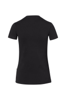 HAKRO Damen V-Shirt Stretch, schwarz