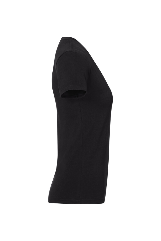 HAKRO Damen V-Shirt Stretch, schwarz