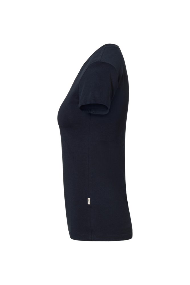 HAKRO Damen V-Shirt Stretch, tinte