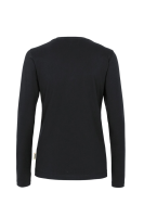 HAKRO Damen Longsleeve Classic, schwarz, XS