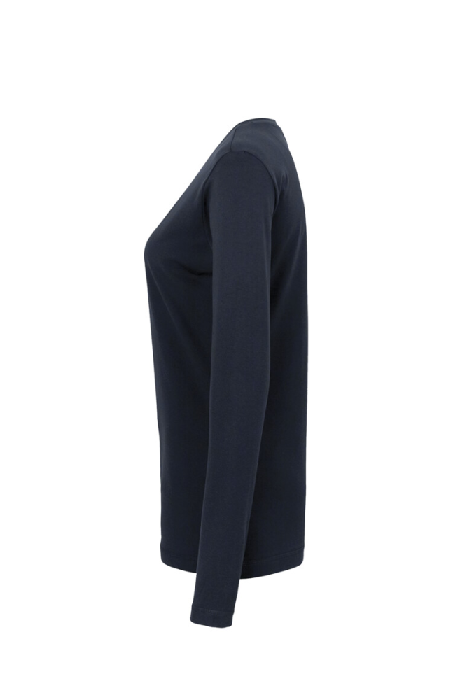HAKRO Damen Longsleeve Classic, tinte, XS