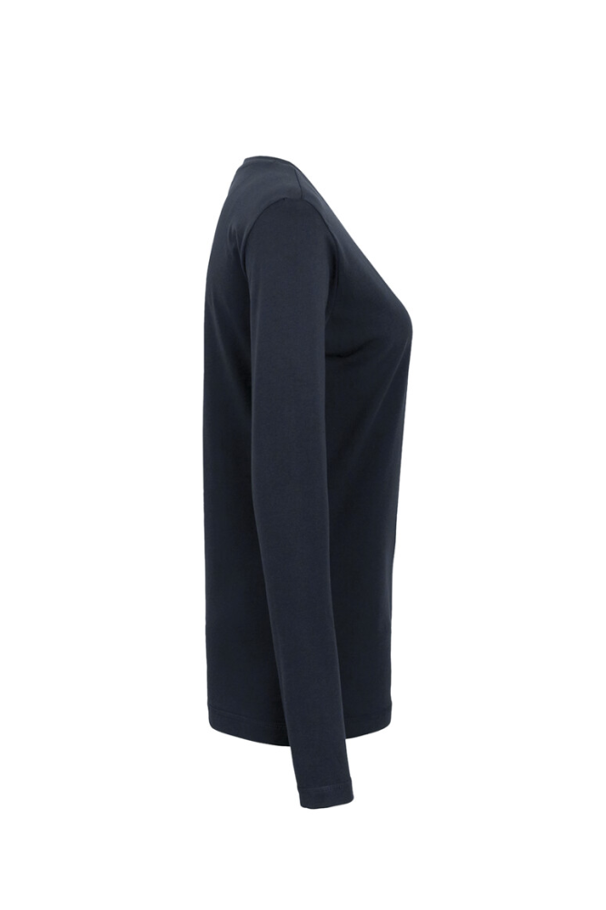 HAKRO Damen Longsleeve Classic, tinte, XS