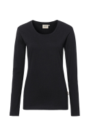 HAKRO Damen Longsleeve MIKRALINAR®, schwarz