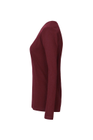 HAKRO Damen Longsleeve MIKRALINAR®, weinrot