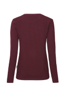 HAKRO Damen Longsleeve MIKRALINAR®, weinrot