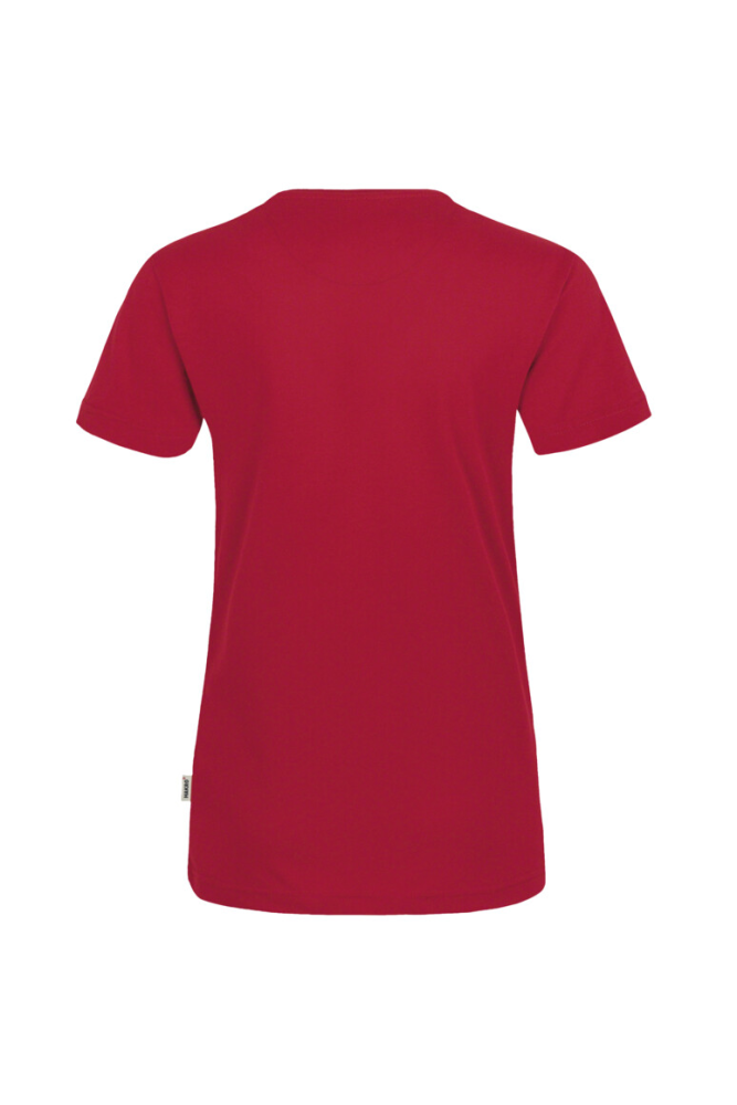HAKRO Damen V-Shirt MIKRALINAR®, rot