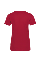 HAKRO Damen V-Shirt MIKRALINAR®, rot