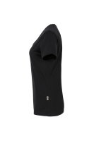 HAKRO Damen V-Shirt MIKRALINAR®, schwarz