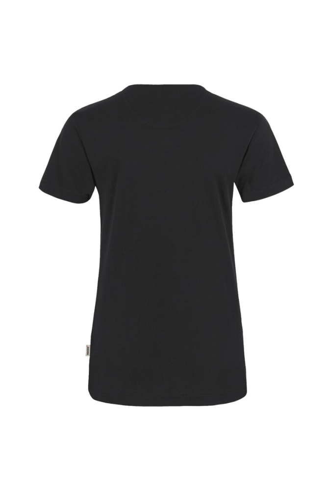 HAKRO Damen V-Shirt MIKRALINAR®, schwarz