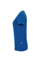 HAKRO Damen V-Shirt MIKRALINAR®, royalblau