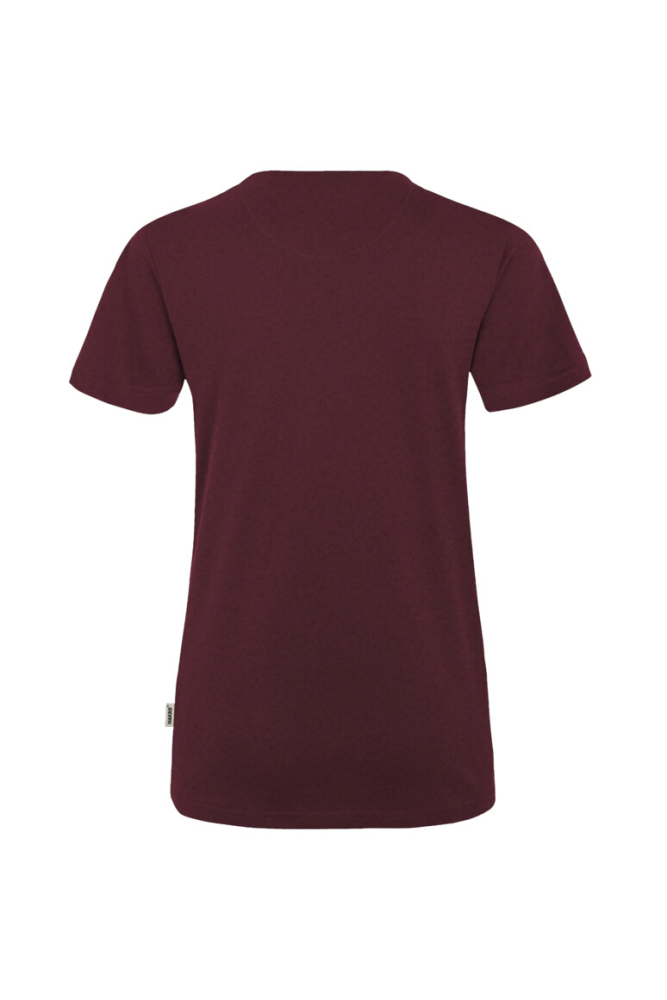 HAKRO Damen V-Shirt MIKRALINAR®, weinrot, 3XL