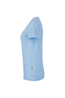 HAKRO Damen V-Shirt MIKRALINAR®, eisblau, XL