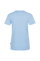 HAKRO Damen V-Shirt MIKRALINAR®, eisblau, XL