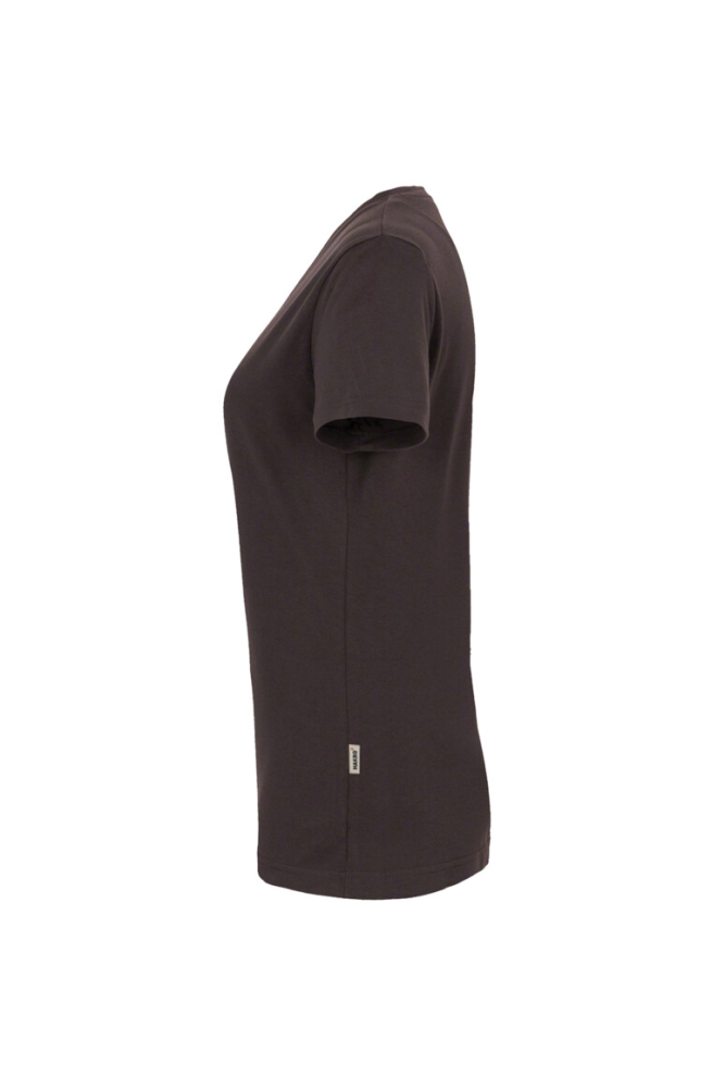 HAKRO Damen V-Shirt MIKRALINAR®, schokolade, 5XL