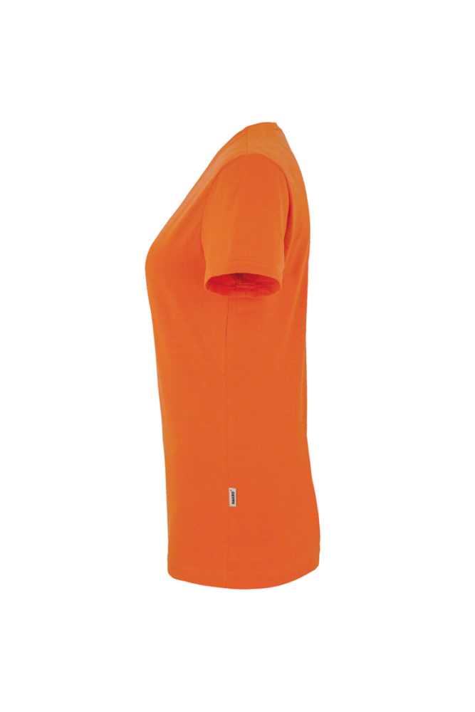 HAKRO Damen V-Shirt MIKRALINAR®, orange