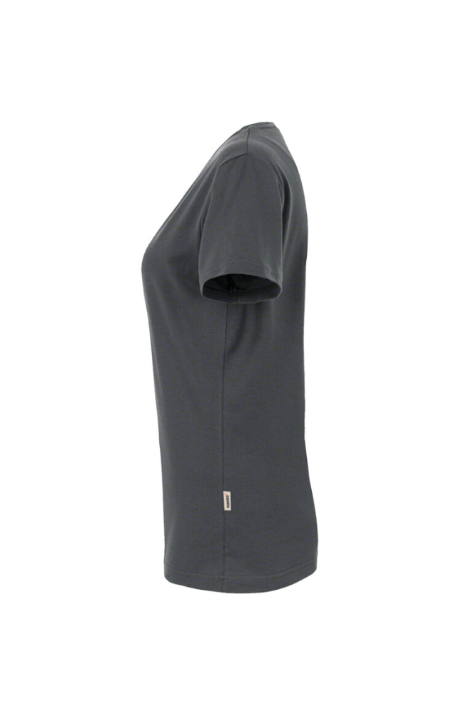 HAKRO Damen V-Shirt MIKRALINAR®, anthrazit