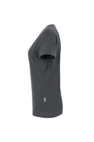 HAKRO Damen V-Shirt MIKRALINAR®, anthrazit