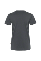 HAKRO Damen V-Shirt MIKRALINAR®, anthrazit
