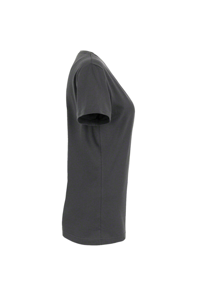 HAKRO Damen V-Shirt MIKRALINAR®, anthrazit