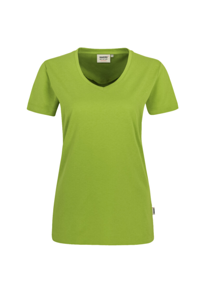 HAKRO Damen V-Shirt MIKRALINAR®, kiwi