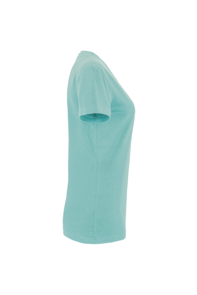 HAKRO Damen V-Shirt MIKRALINAR®, eisgrün