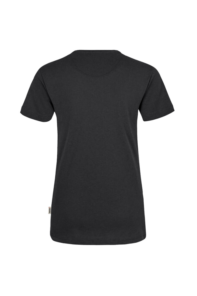 HAKRO Damen V-Shirt MIKRALINAR®, karbongrau