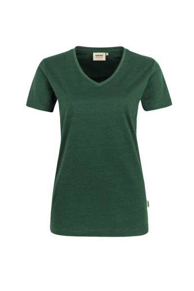 HAKRO Damen V-Shirt MIKRALINAR®, tanne