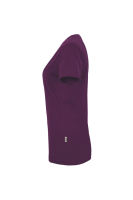 HAKRO Damen V-Shirt MIKRALINAR®, aubergine