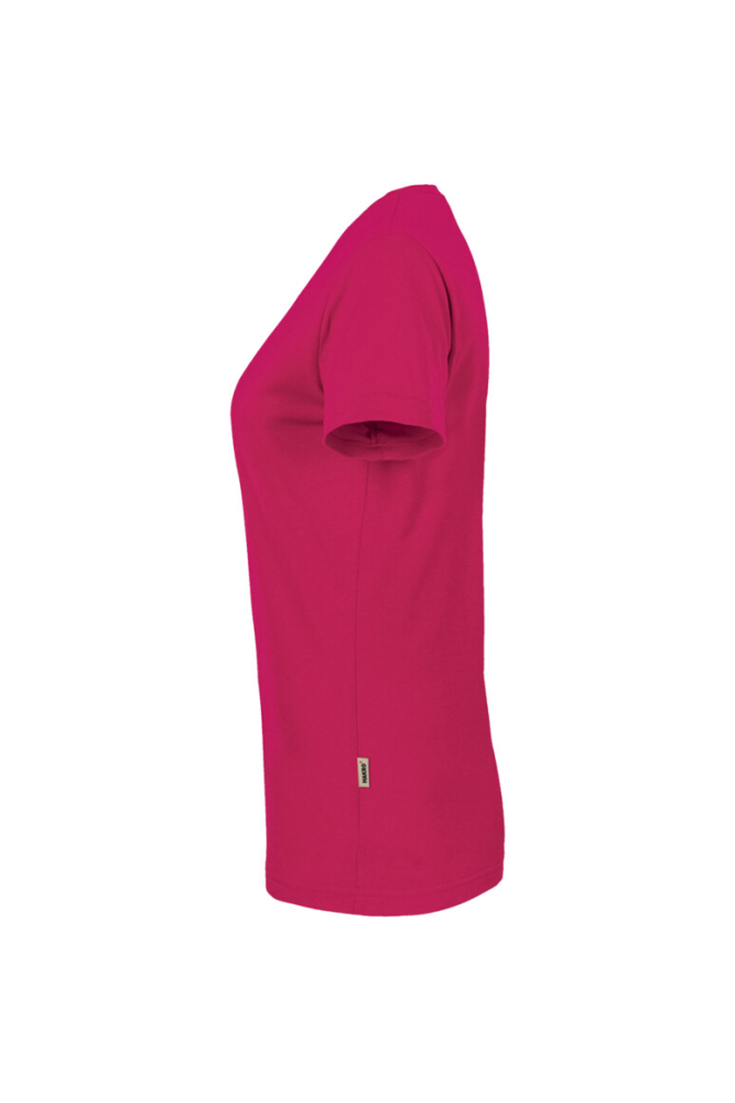 HAKRO Damen V-Shirt MIKRALINAR®, magenta