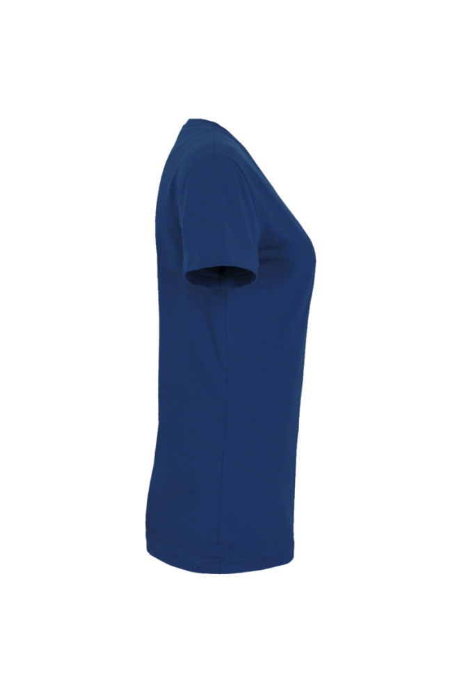 HAKRO Damen V-Shirt MIKRALINAR®, ultramarinblau, S