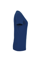 HAKRO Damen V-Shirt MIKRALINAR®, ultramarinblau, S