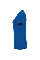 HAKRO Damen V-Shirt COOLMAX®, royalblau, XL