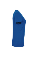 HAKRO Damen V-Shirt COOLMAX®, royalblau, XL