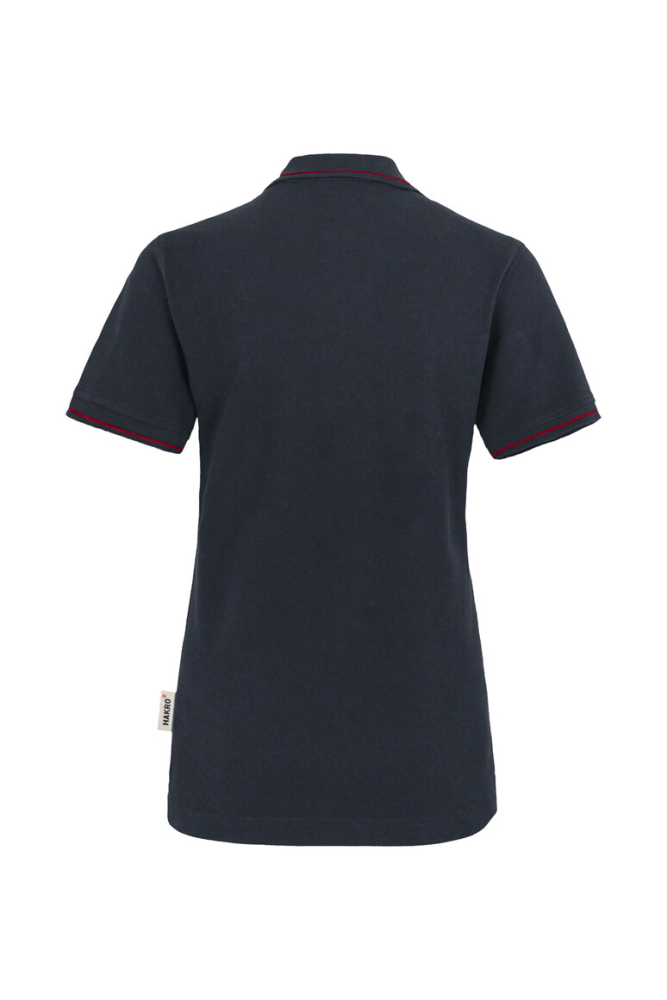 HAKRO Damen Poloshirt Casual, tinte/rot