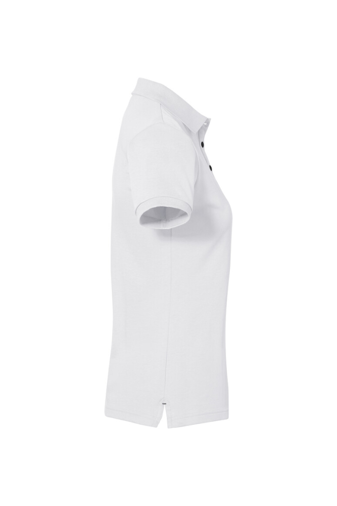 HAKRO COTTON TEC® Damen Poloshirt, weiß