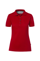 HAKRO COTTON TEC® Damen Poloshirt, rot