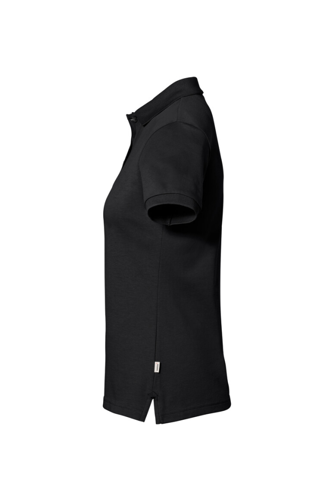 HAKRO COTTON TEC® Damen Poloshirt, schwarz